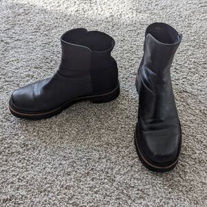 Stuart Weitzman Leather Ankle Boot